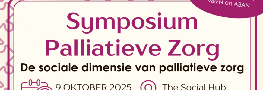 Symposium Palliatieve Zorg 9 oktober 2025
