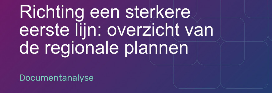 LeVEL publicatie: Overzicht van regionale plannen